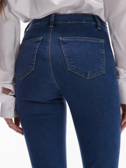 TSJONI Hohe Taille Skinny Fit Jeans