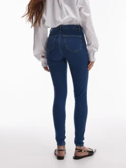 TSJONI Hohe Taille Skinny Fit Jeans