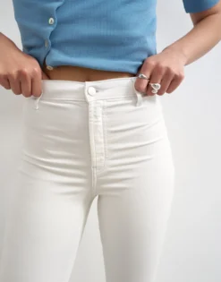 TSJONI Hohe Taille Skinny Fit Jeans