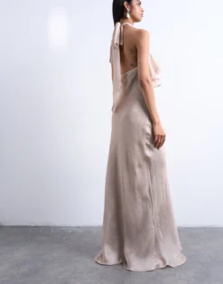 TSLIVA Langes Kleid