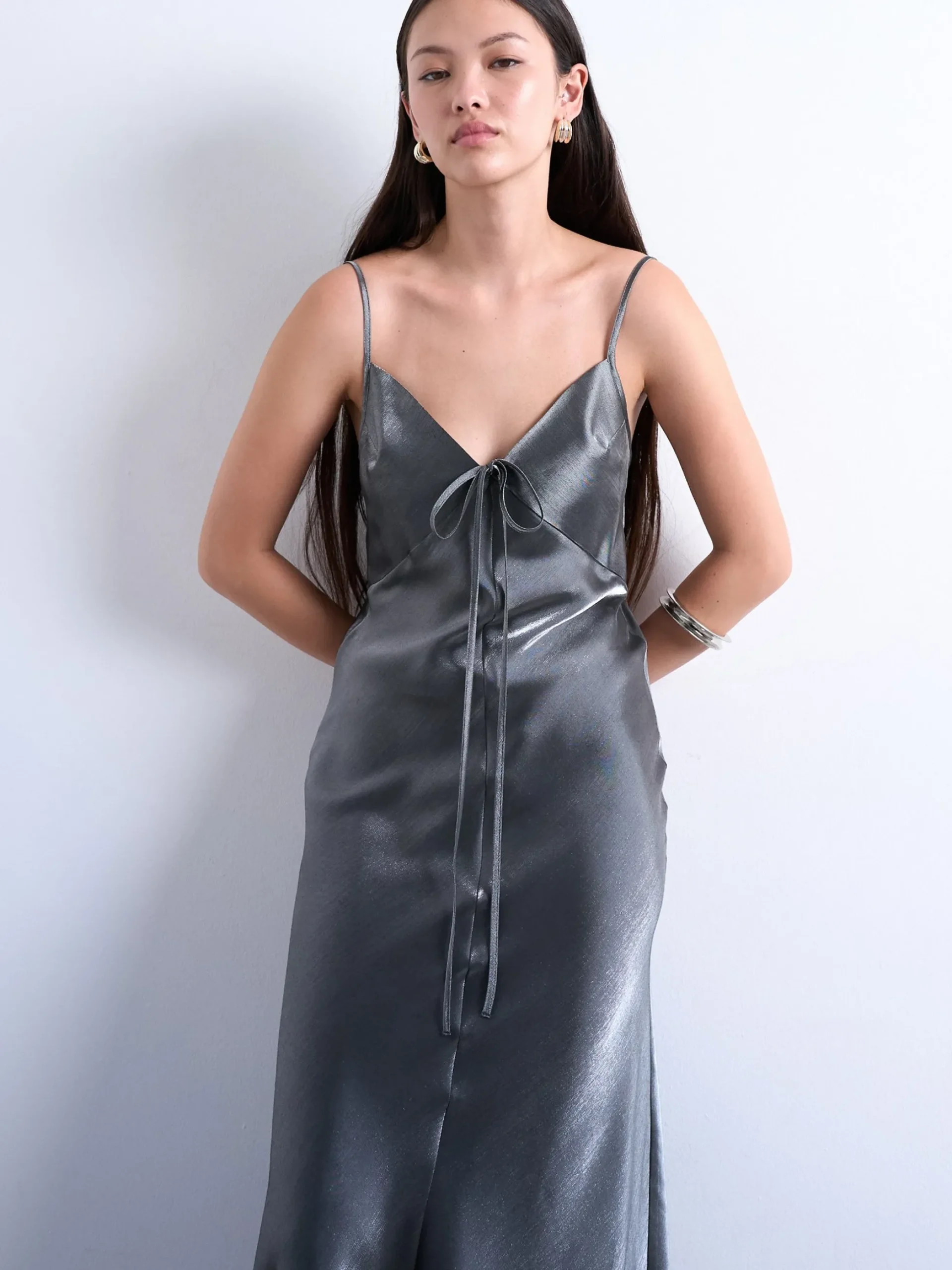TSMARY Langes Kleid