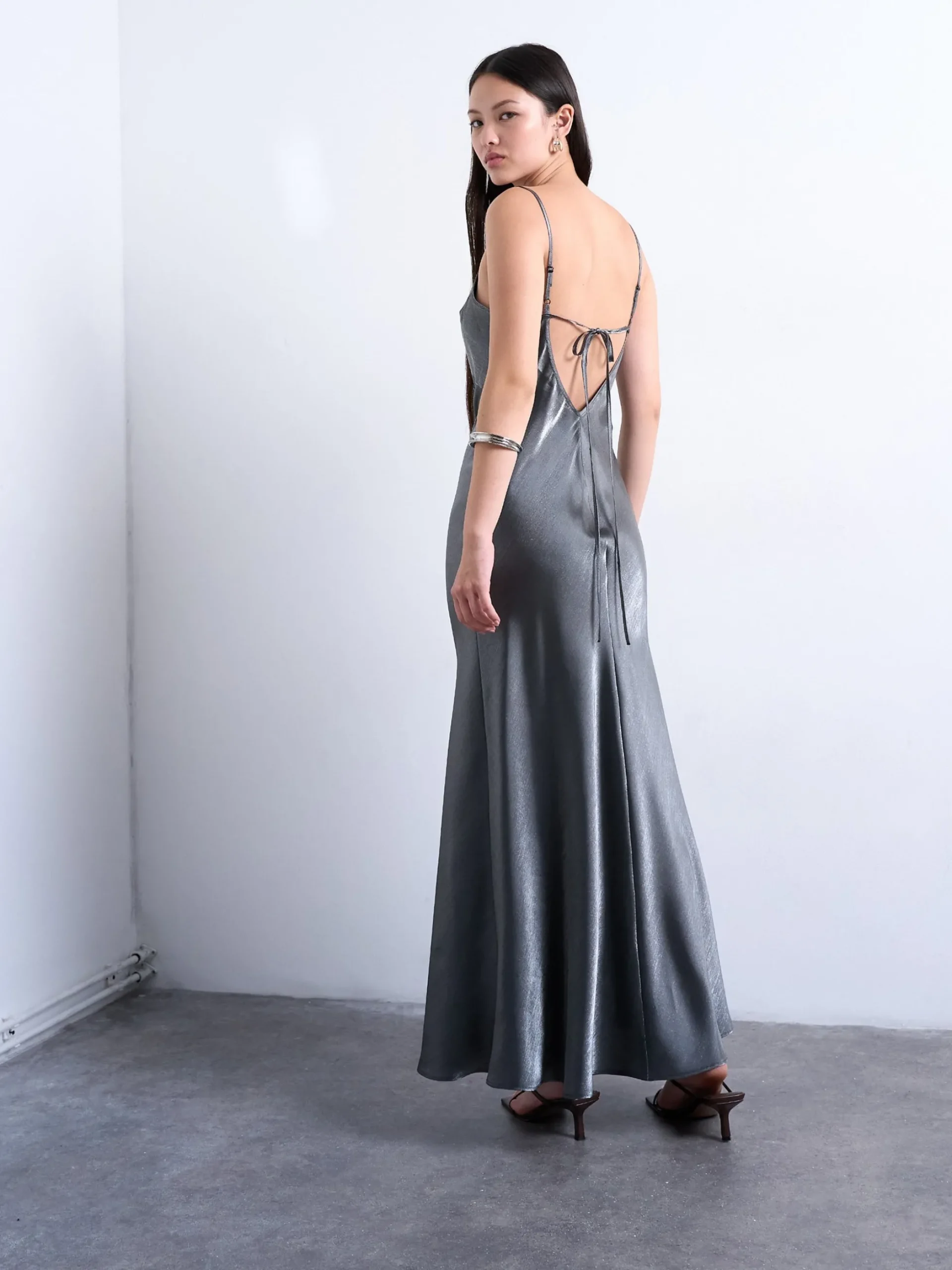 TSMARY Langes Kleid
