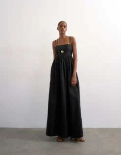 TSMIKA Langes Kleid