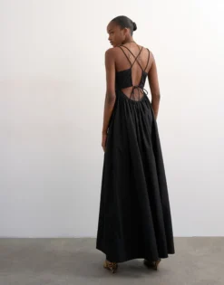 TSMIKA Langes Kleid
