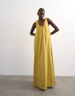 TSRUNI Langes Kleid