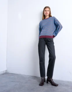 TSRUNWAY Mid Rise Gerade geschnitten Jeans