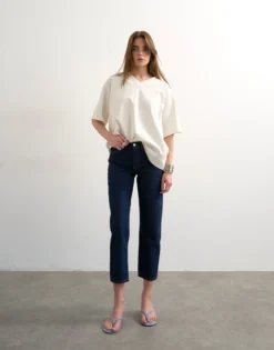 TSRUNWAY Mid Rise Gerade geschnitten Jeans