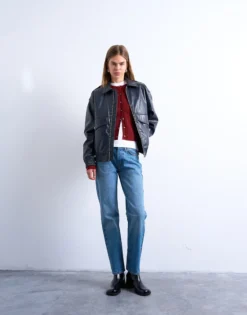 TSRUNWAY Mid Rise Gerade geschnitten Jeans