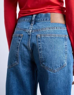 TSRUNWAY Mid Rise Gerade geschnitten Jeans