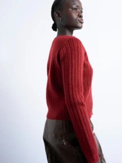 TSSCARLET Strickjacke