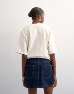 TSSILJE Hohe Taille Minirock