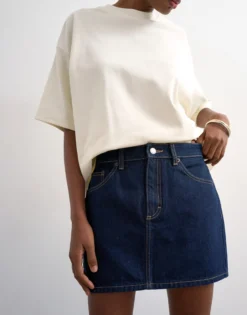 TSSILJE Hohe Taille Minirock