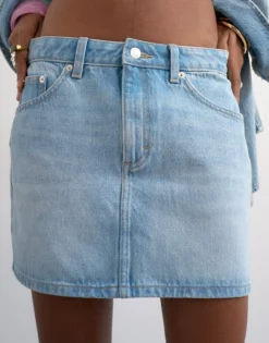 TSSILJE Hohe Taille Minirock