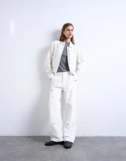 TSSIMONE Mid Rise Normal geschnitten Jeans