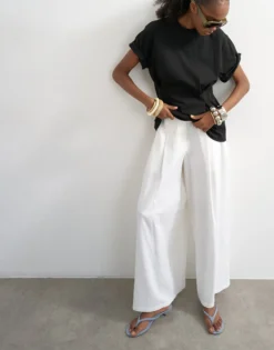 TSSUSANN Hohe Taille Hose