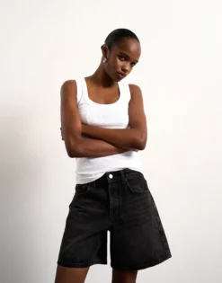 TSVIGGA Jeans-Shorts