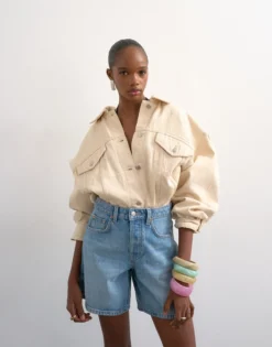 TSVIGGA Jeans-Shorts