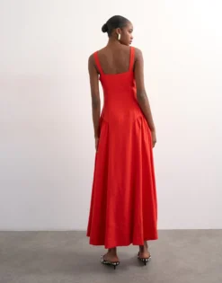 TSVIOLA Langes Kleid