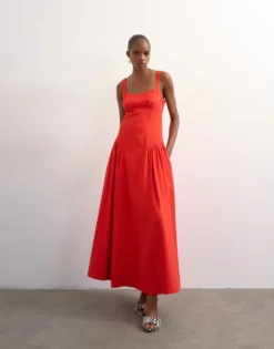 TSVIOLA Langes Kleid