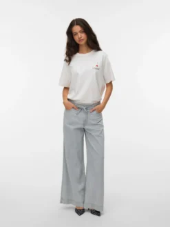 VMAISA Mid Rise Weiter Beinschnitt Jeans