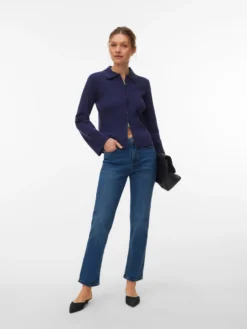 VMAMARA Mid Rise Gerade geschnitten Jeans