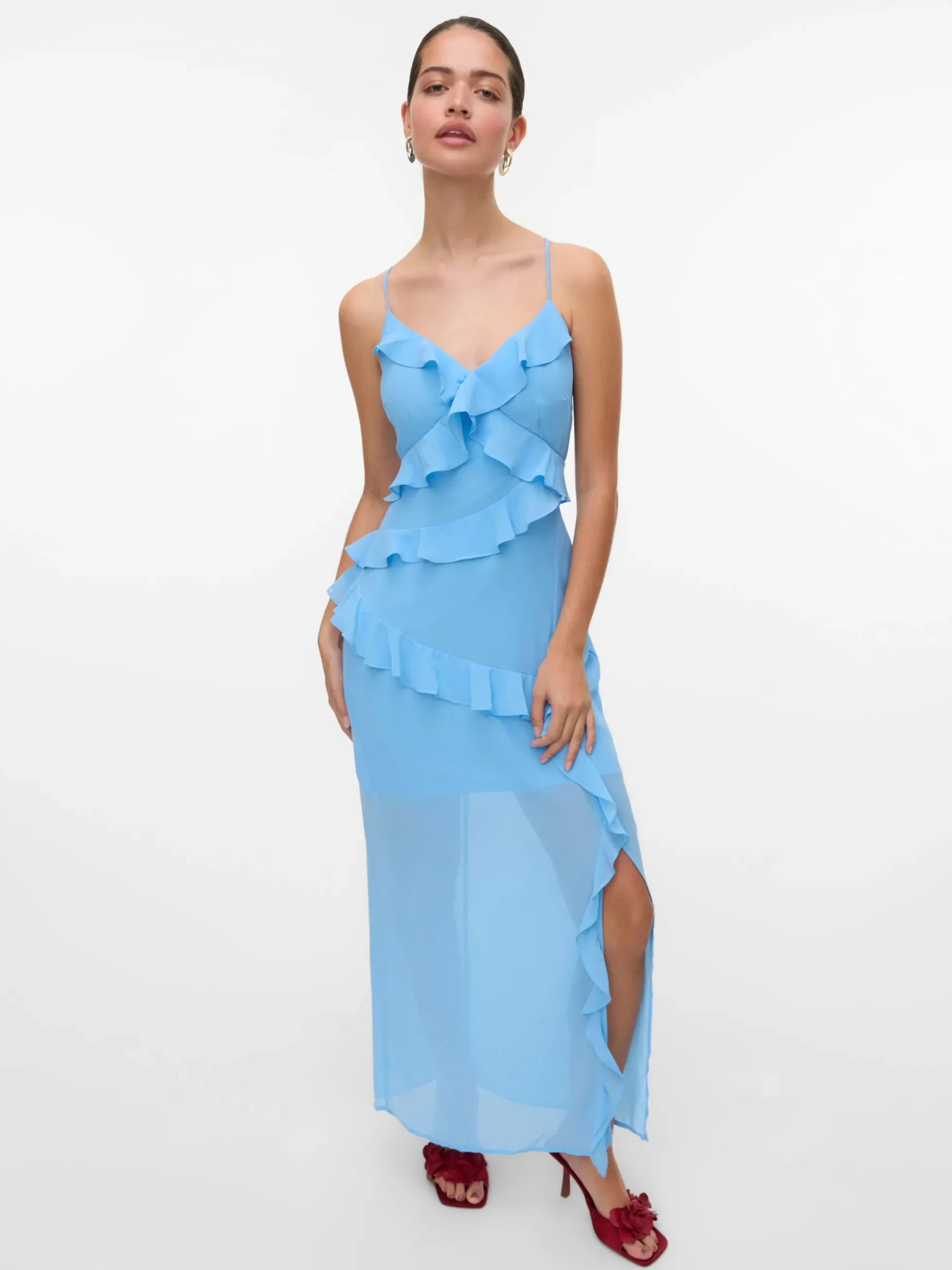 VMAMINA Langes Kleid