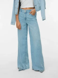 VMANNET Mid Rise Weiter Beinschnitt Jeans