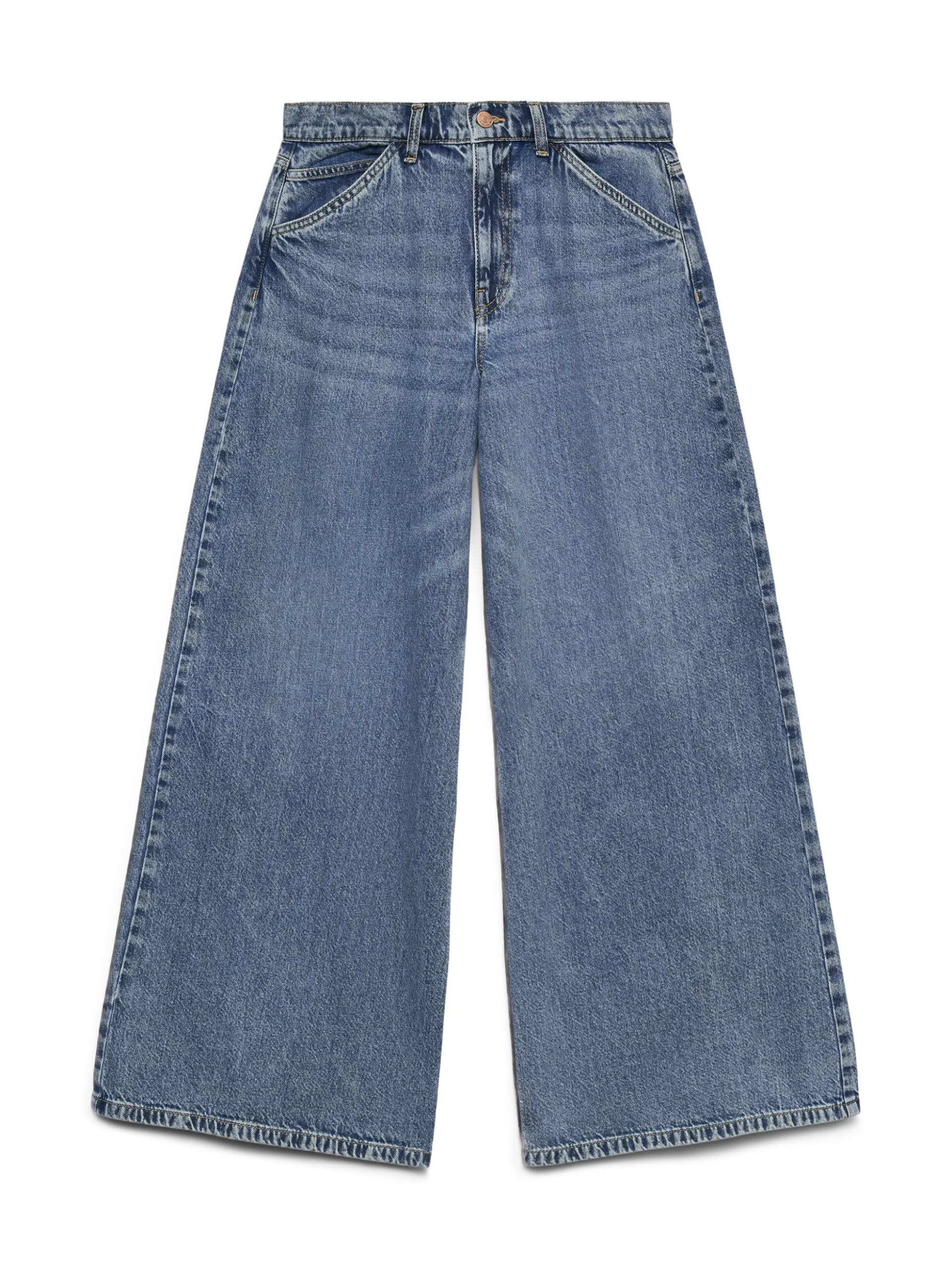 VMANNET Mid Rise Weiter Beinschnitt Jeans