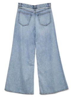 VMANNET Mittlere Taille Weiter Beinschnitt Jeans