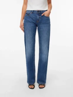 VMASTA Niedrige Taille Ausgestellt Jeans