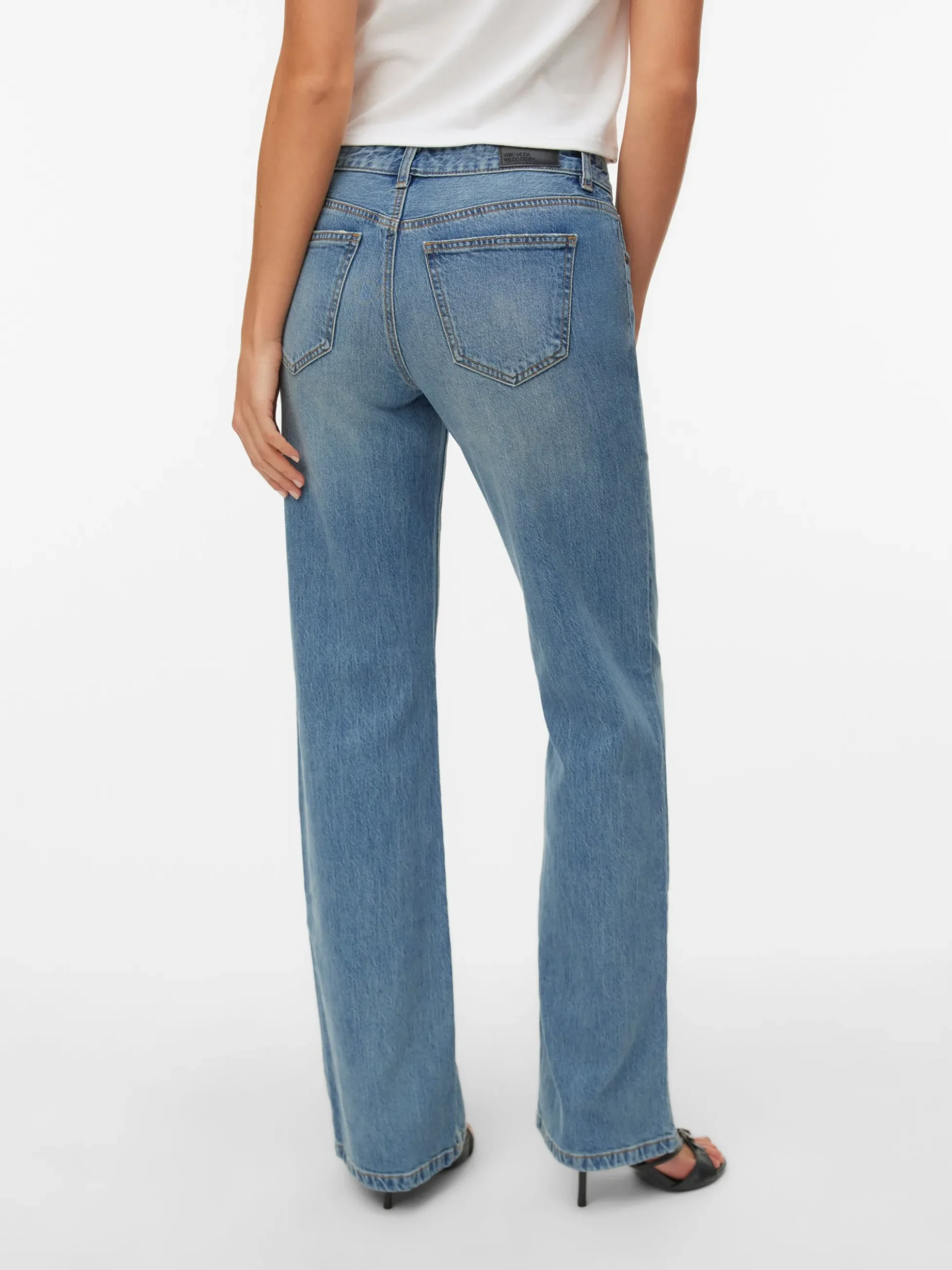 VMASTA Niedrige Taille Bootcut Jeans