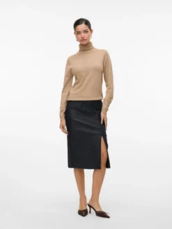 VMBAABA Hohe Taille Langer Rock