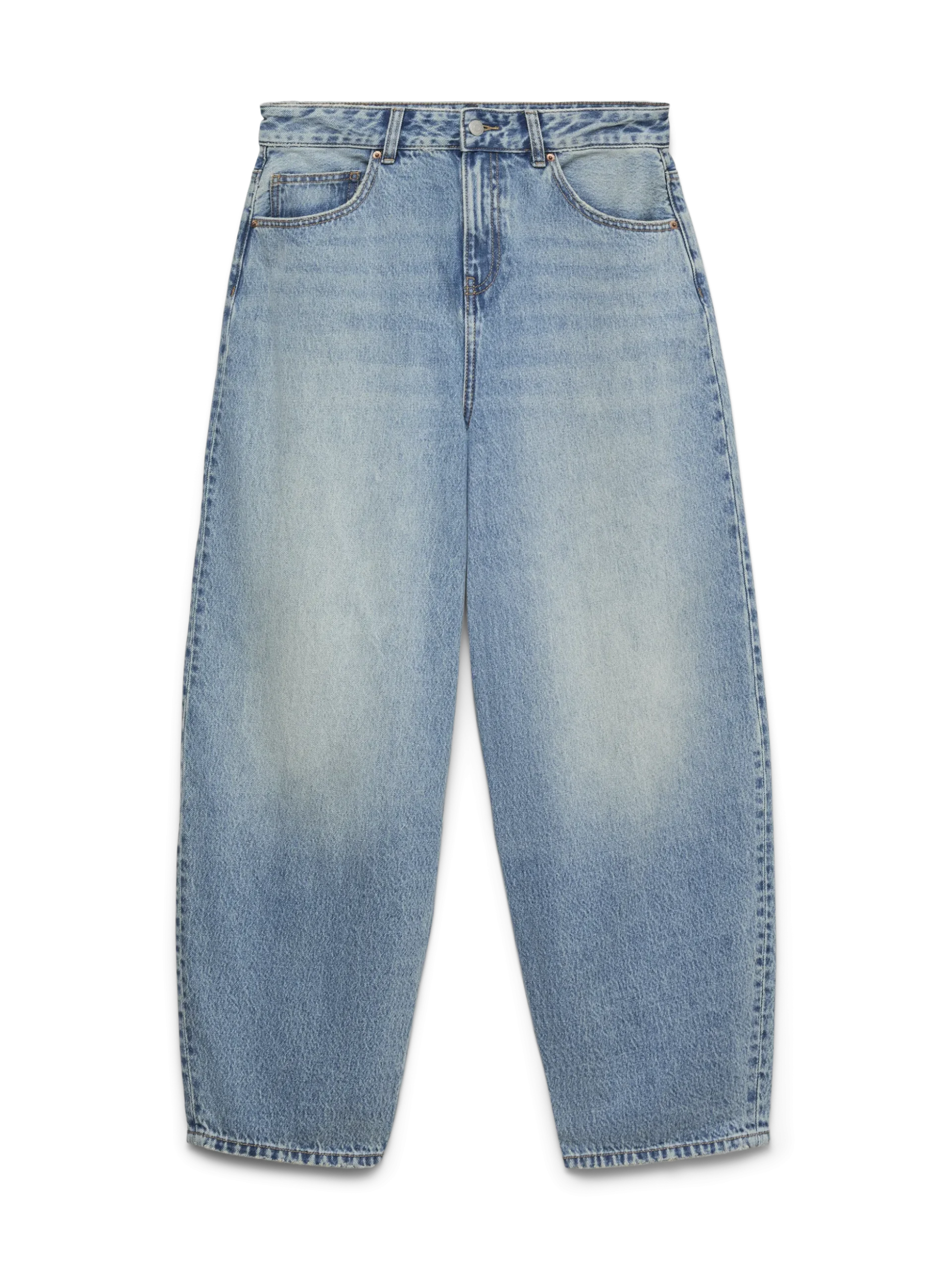 VMBILLIE Hohe Taille Barrel Fit Jeans