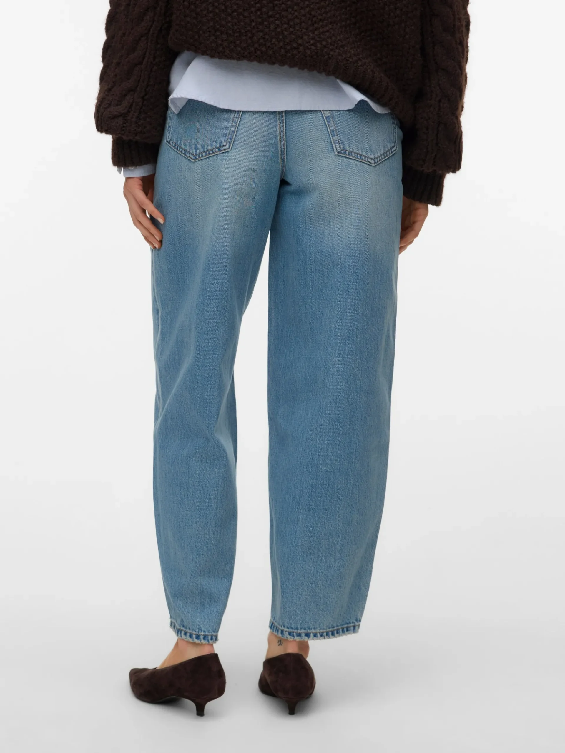VMBILLIE Hohe Taille Barrel Fit Jeans
