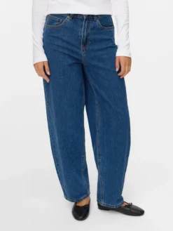 VMBILLIE Hohe Taille Barrel Fit Jeans