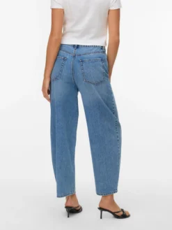 VMBILLIE Hohe Taille Barrel Fit Jeans