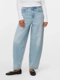 VMBILLIE Hohe Taille Barrel Fit Jeans