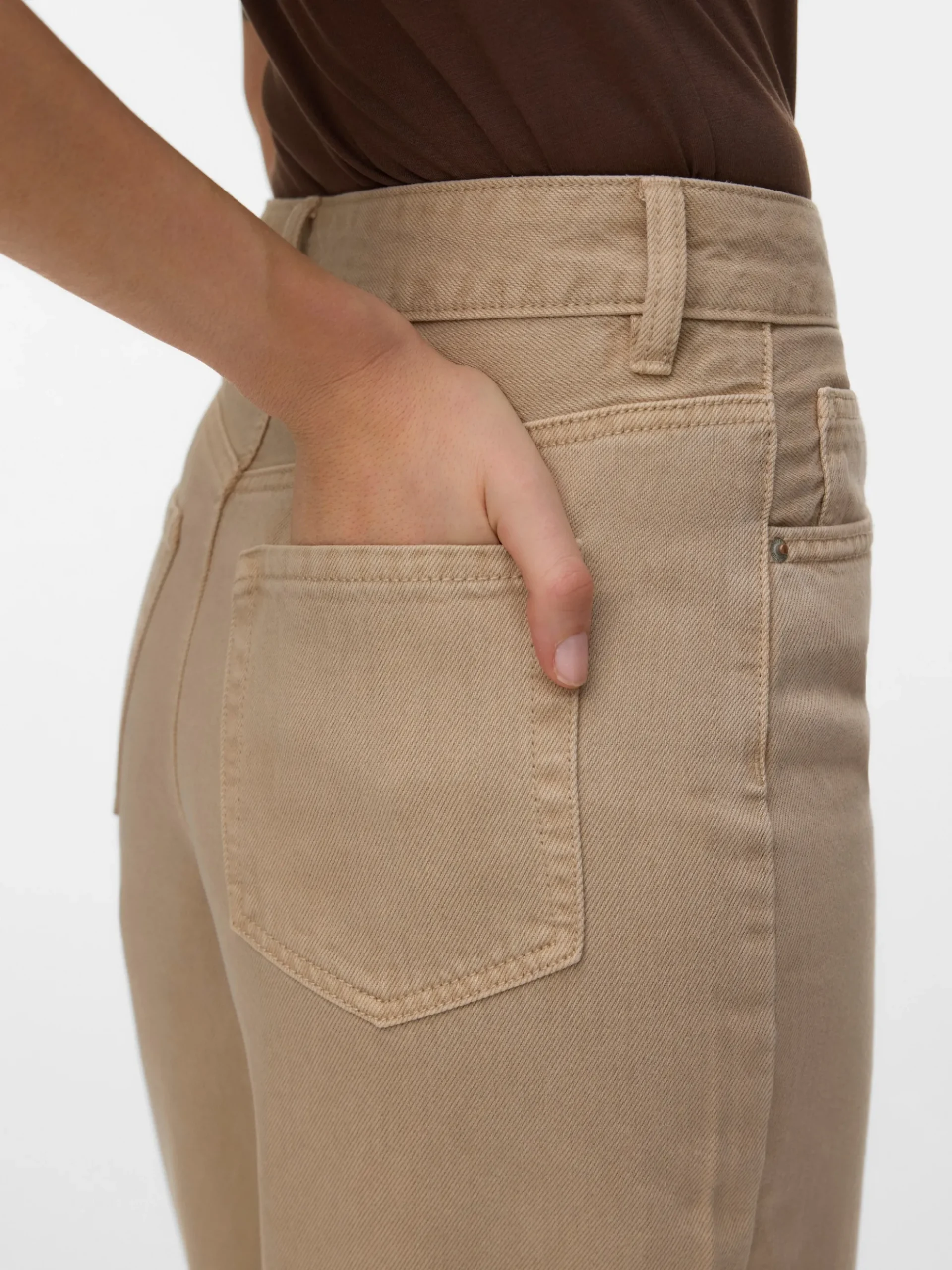VMBILLIE Hohe Taille Barrel Fit Jeans