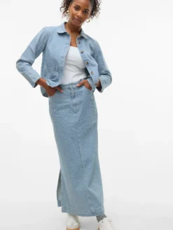 VMBIRKLEY Mittlere Taille Langer Rock
