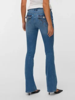 VMCAMILLE Niedrige Taille Ausgestellt Jeans