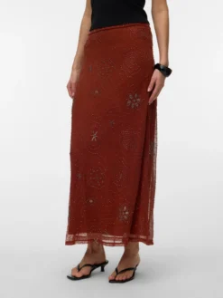 VMCARA Hohe Taille Langer Rock