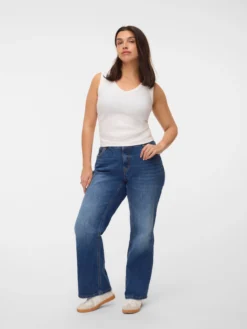 VMCASTA Mid Rise Ausgestellt Jeans