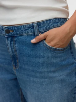 VMCASTRA Niedrige Taille Ausgestellt Jeans
