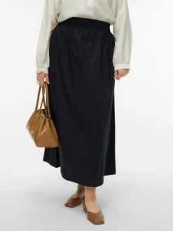 VMCCILLA Hohe Taille Langer Rock