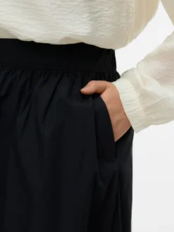 VMCCILLA Hohe Taille Langer Rock