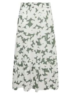 VMCDICTHE Hohe Taille Langer Rock