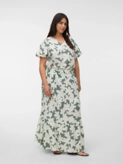VMCDICTHE Hohe Taille Langer Rock