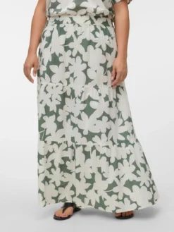 VMCDICTHE Hohe Taille Langer Rock