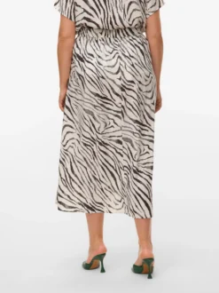 VMCDORA Mittlere Taille Langer Rock