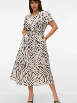VMCDORA Mittlere Taille Langer Rock